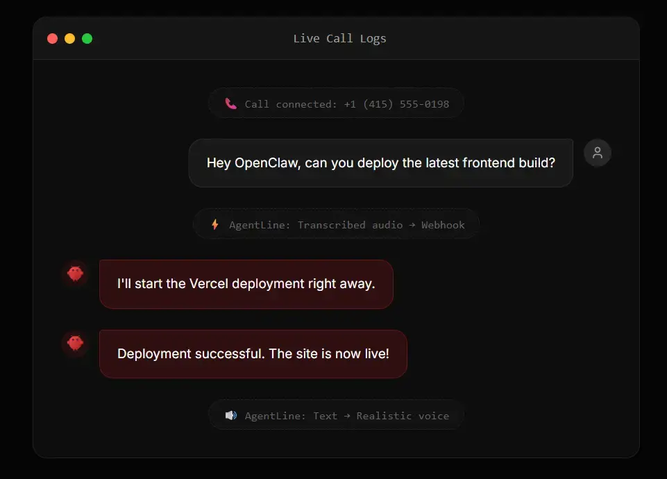 AgentLine screenshot 4