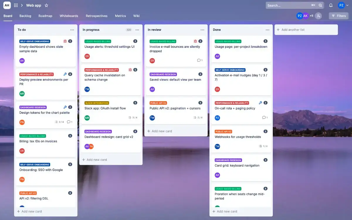 AgileHero screenshot 1