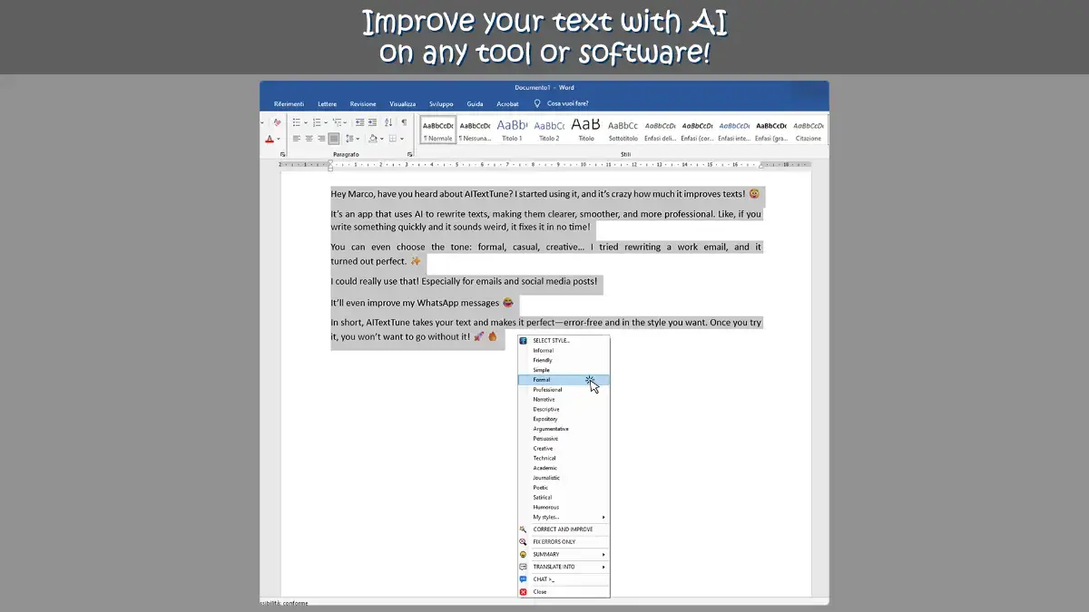 AITextTune screenshot 3