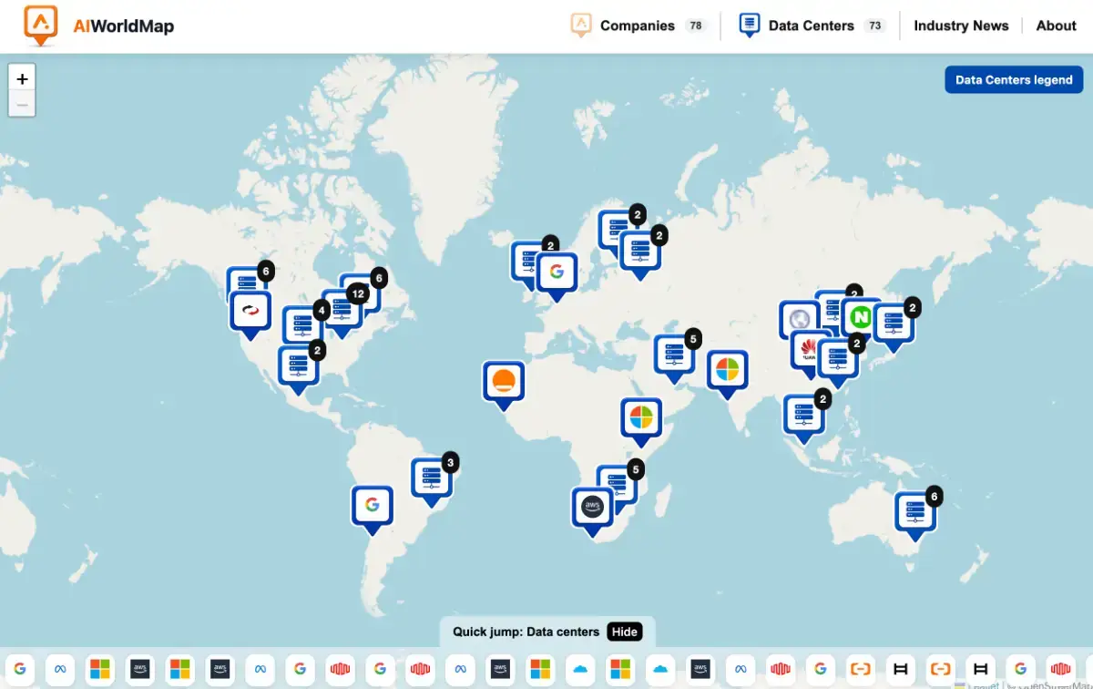 AIWorldMap screenshot 3