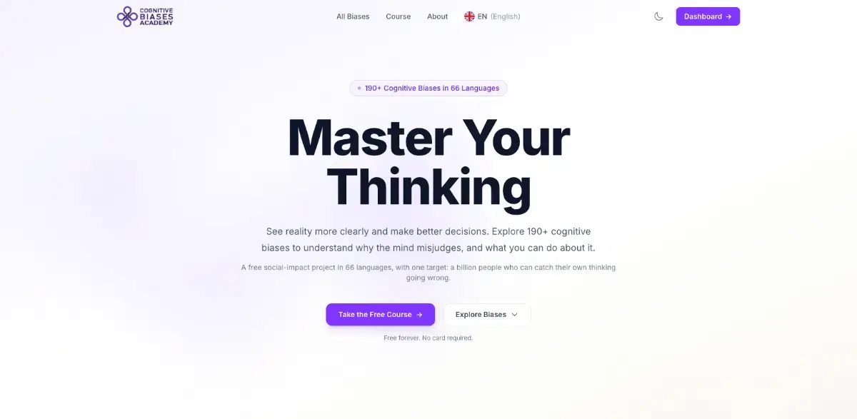 All Cognitive Biases in 66 Languages image number 01