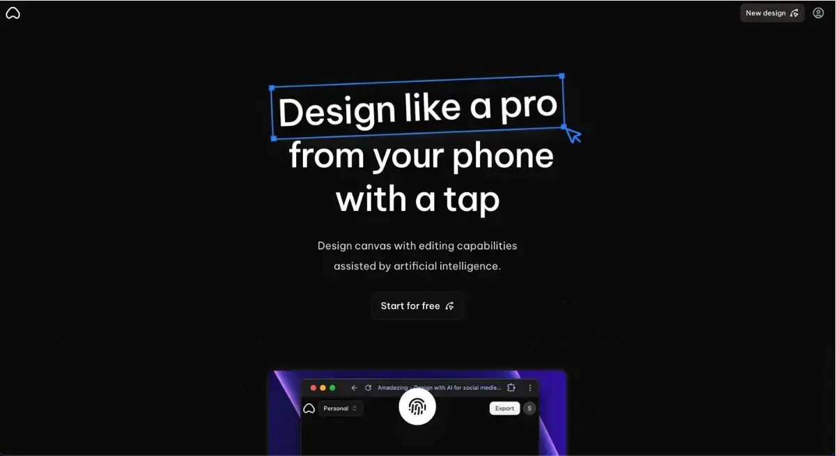 Amadezing screenshot 1