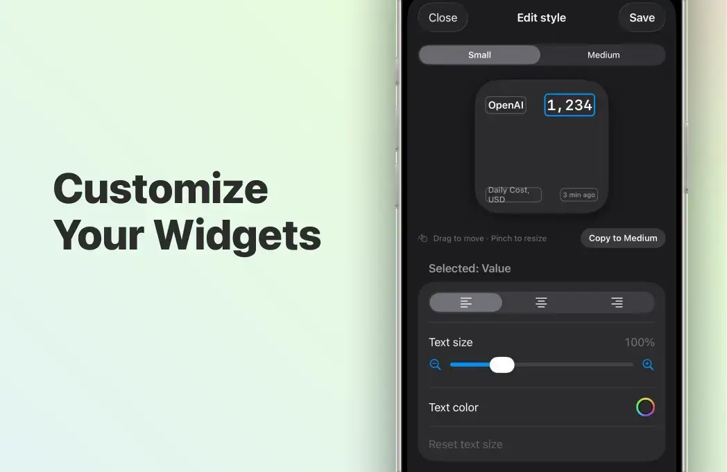 AnyMetrics - API to Widget image number 21