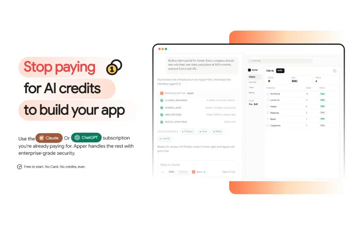 Apper - App & Website Builder screenshot 2