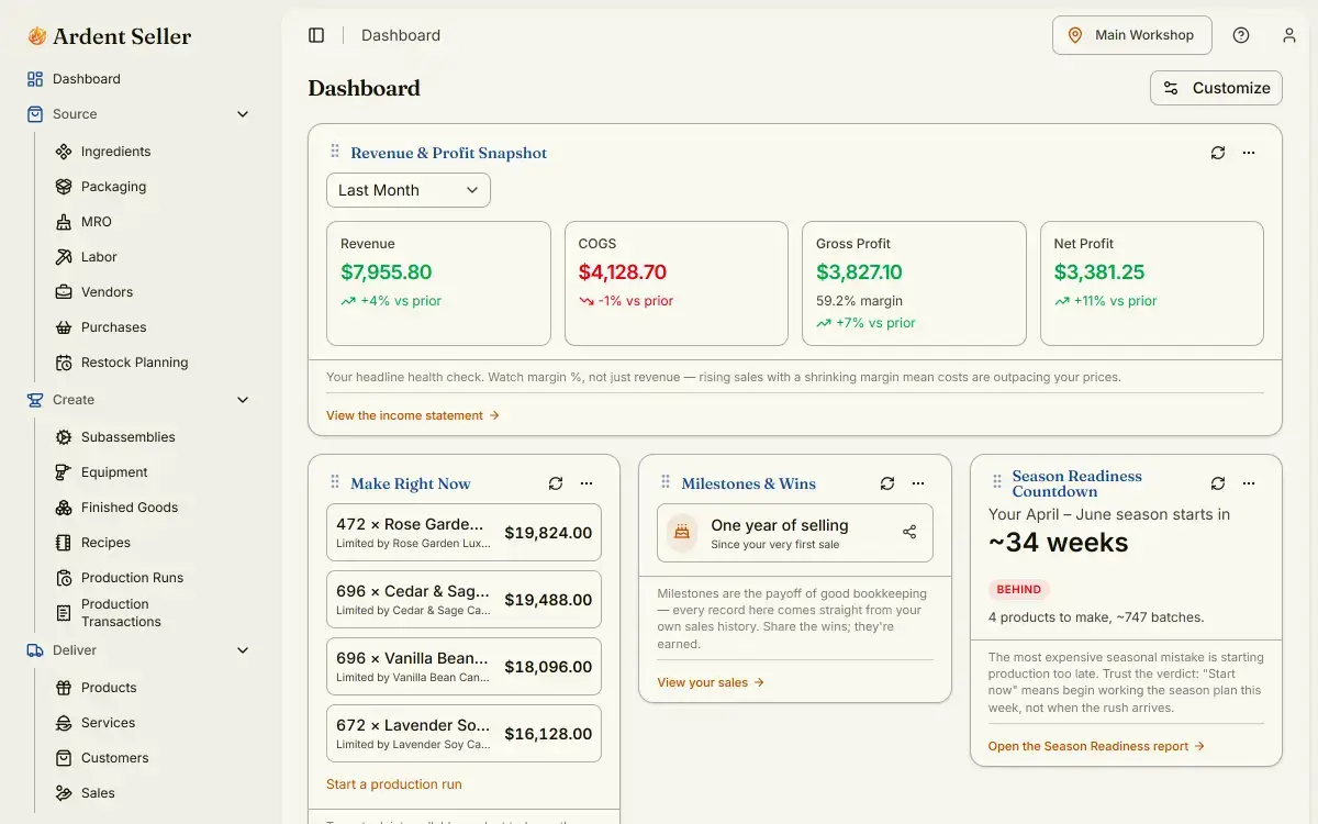 Ardent Seller screenshot 2