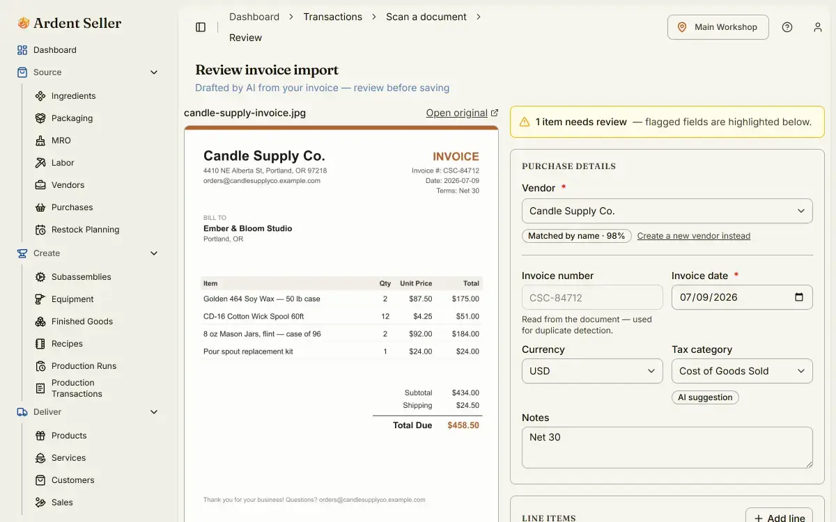 Ardent Seller screenshot 4