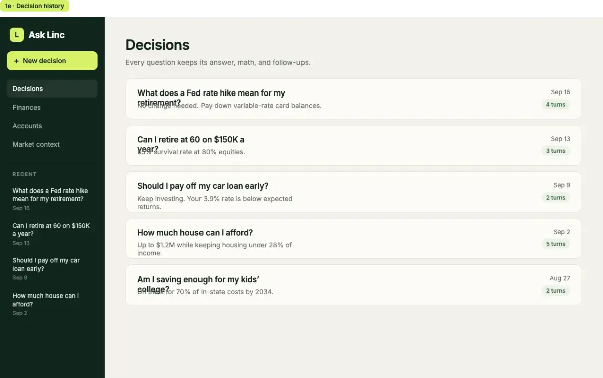 Ask Linc screenshot 4