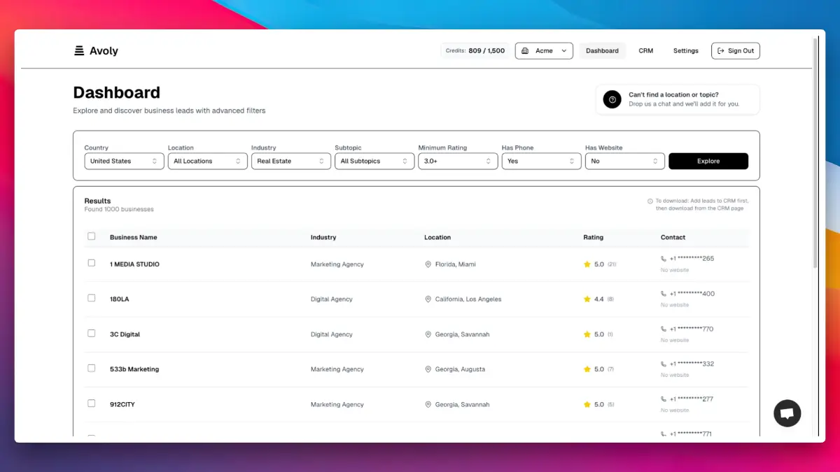 Avoly screenshot 2