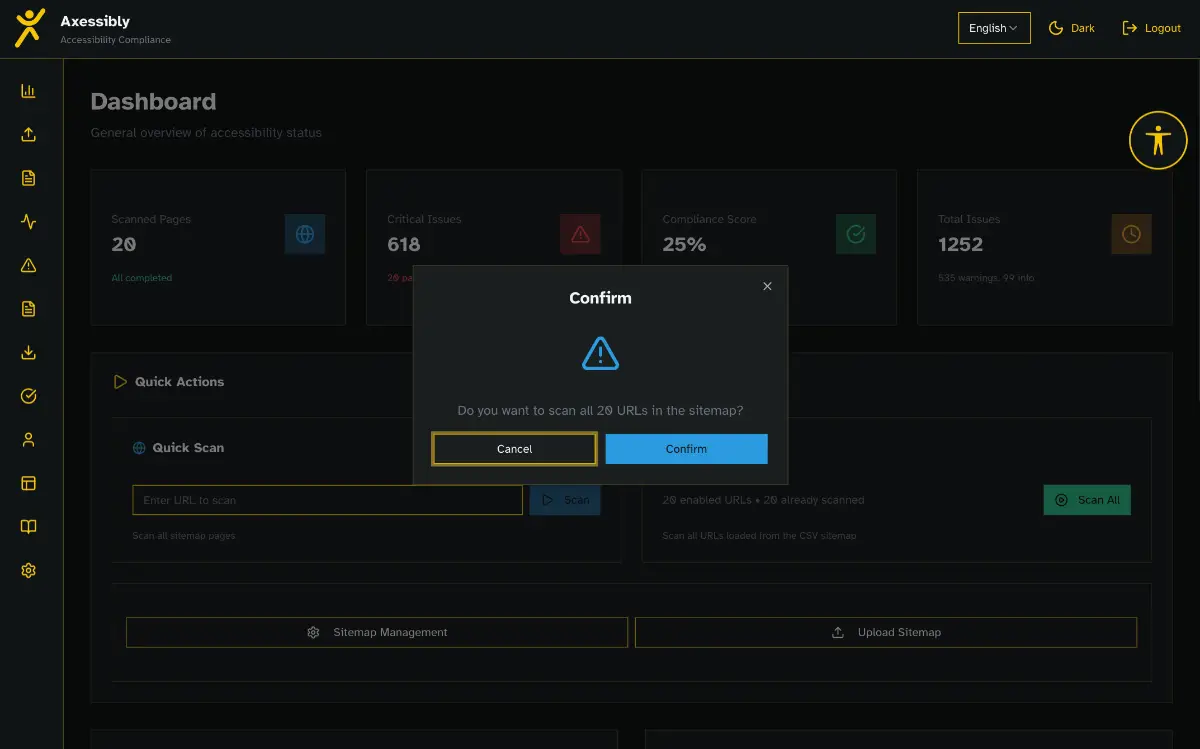 Axessibly screenshot 2