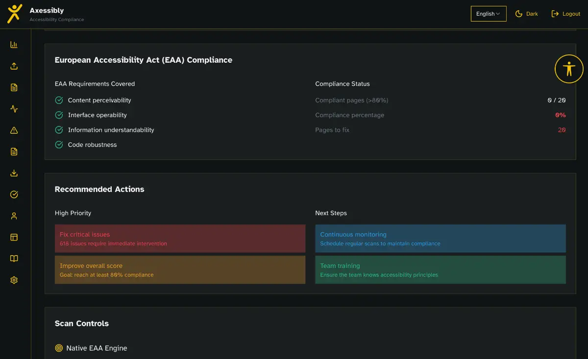 Axessibly screenshot 3