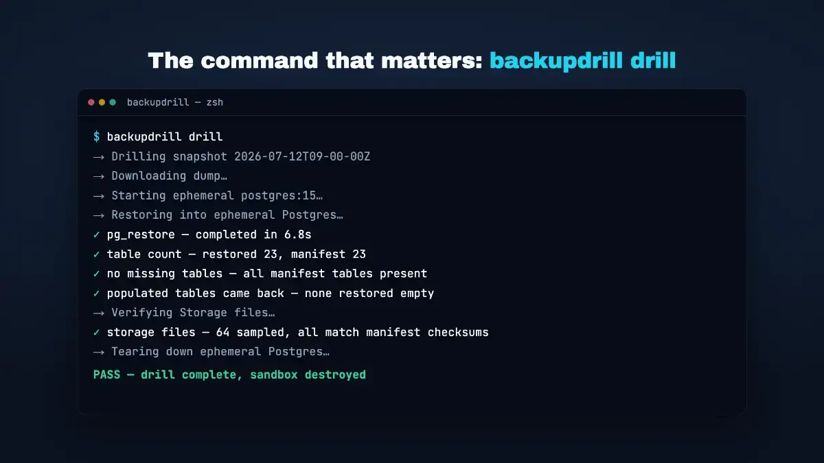 BackupDrill image number 21