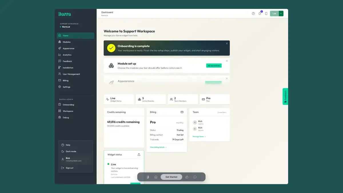 Barra screenshot 2