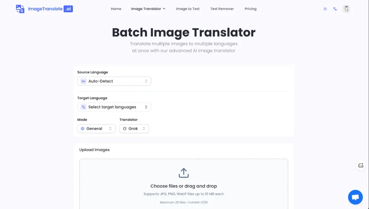 Batch Image Translator screenshot 2