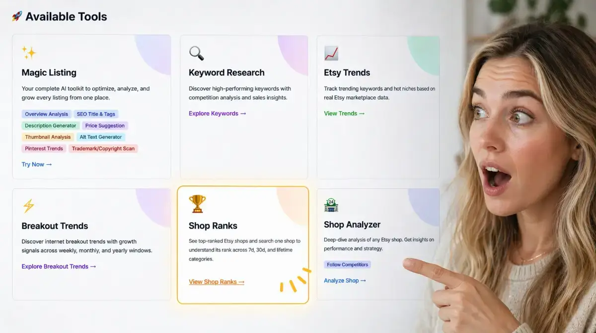 InsightAgent APP AI Research for Etsy Sellers screenshot 1