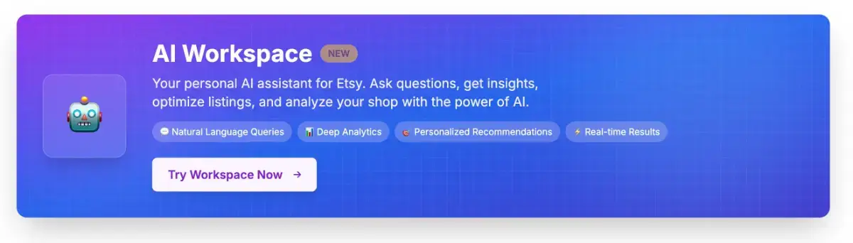 InsightAgent APP AI Research for Etsy Sellers screenshot 2
