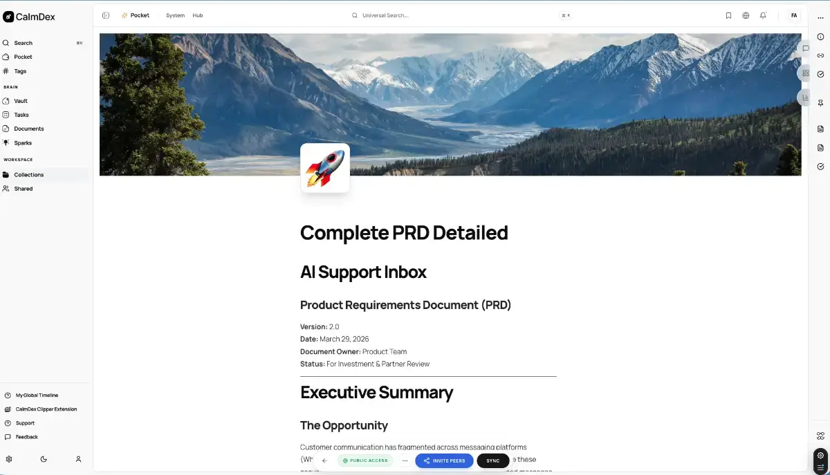 Calmdex screenshot 3