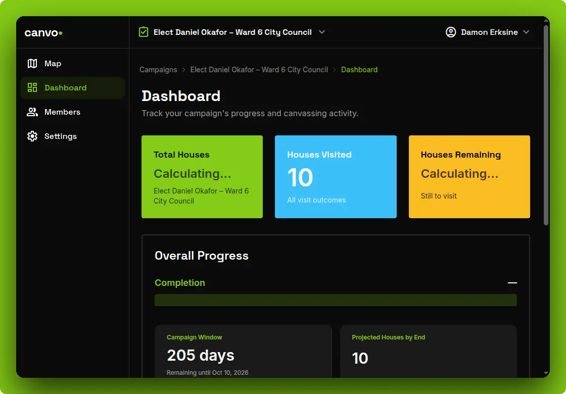 Canvo screenshot 1