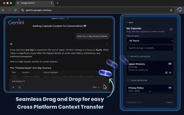 CapsuleHub screenshot 3
