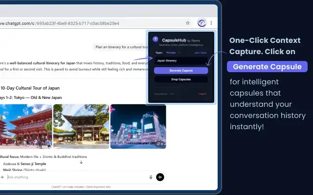 CapsuleHub screenshot 2