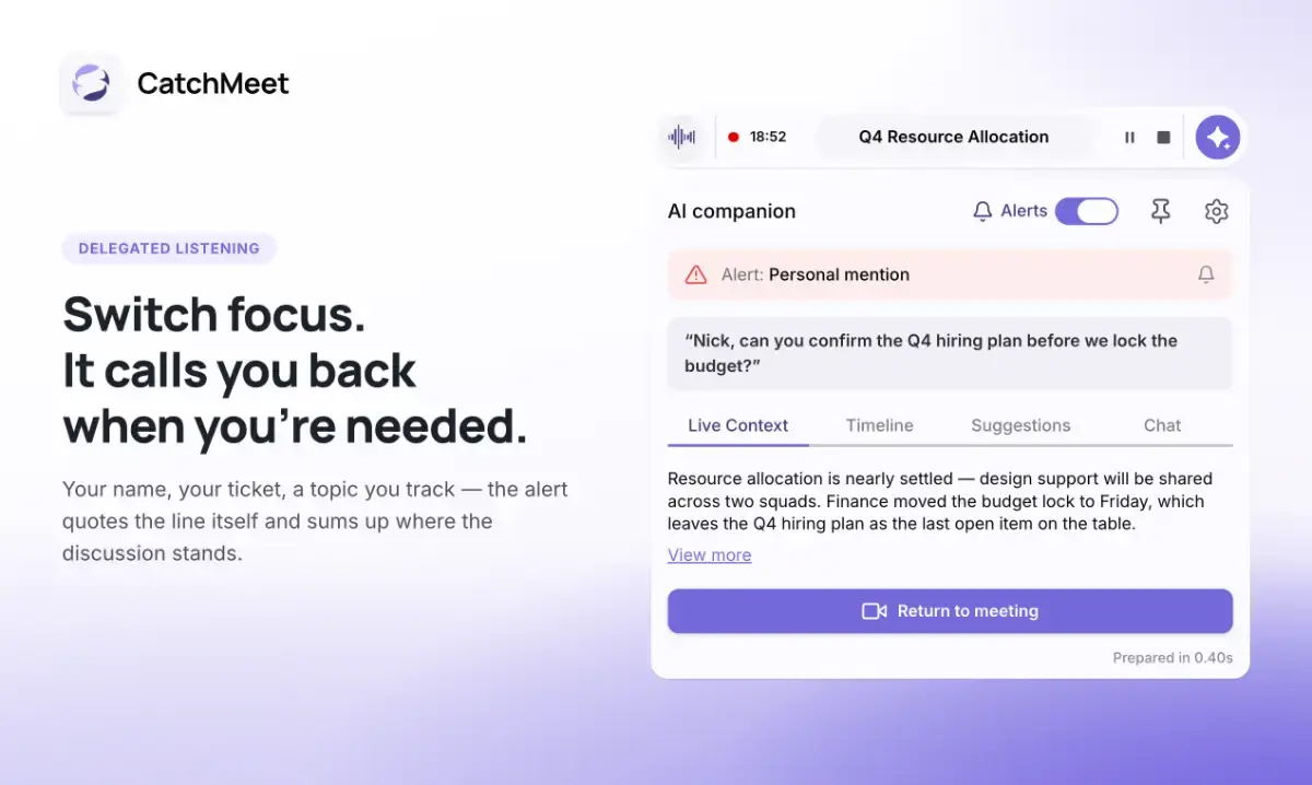 CatchMeet screenshot 4