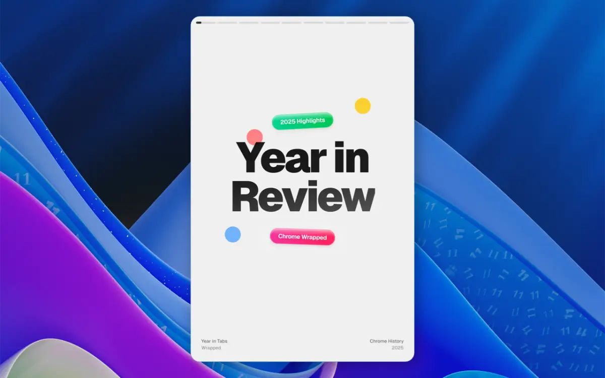 Chrome Wrapped 2025 screenshot 4