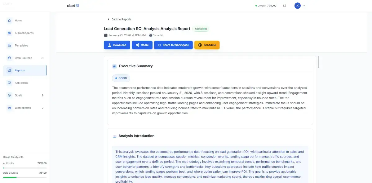 clariBIcom screenshot 3