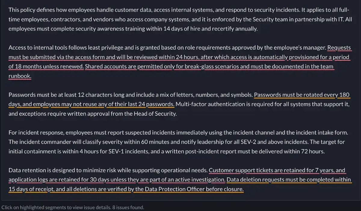 Clarity screenshot 1