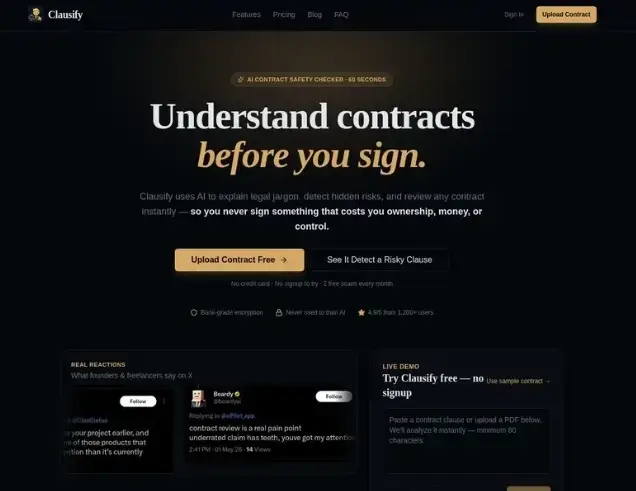 Clausify screenshot 2