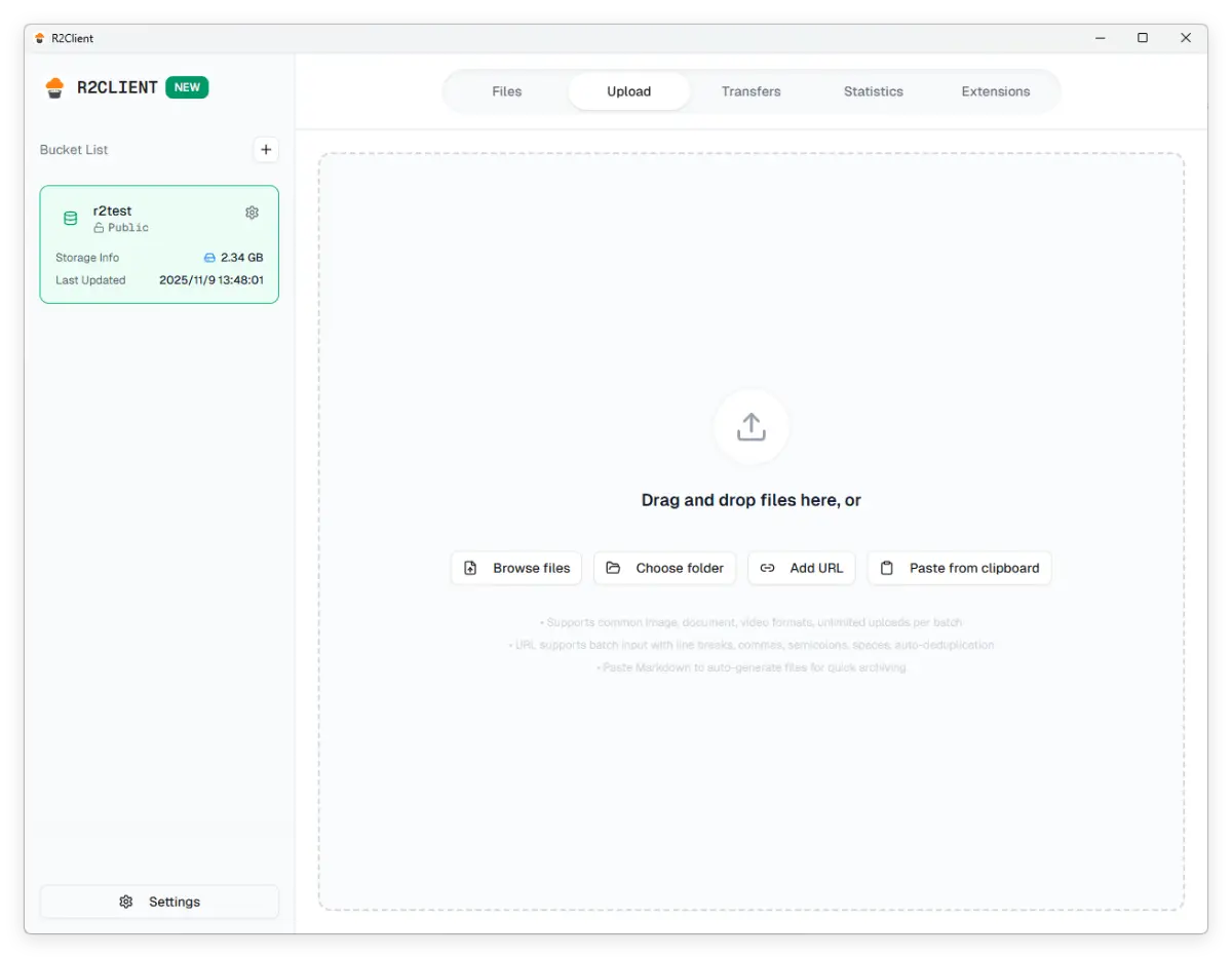 Cloudflare R2 desktop Client screenshot 4