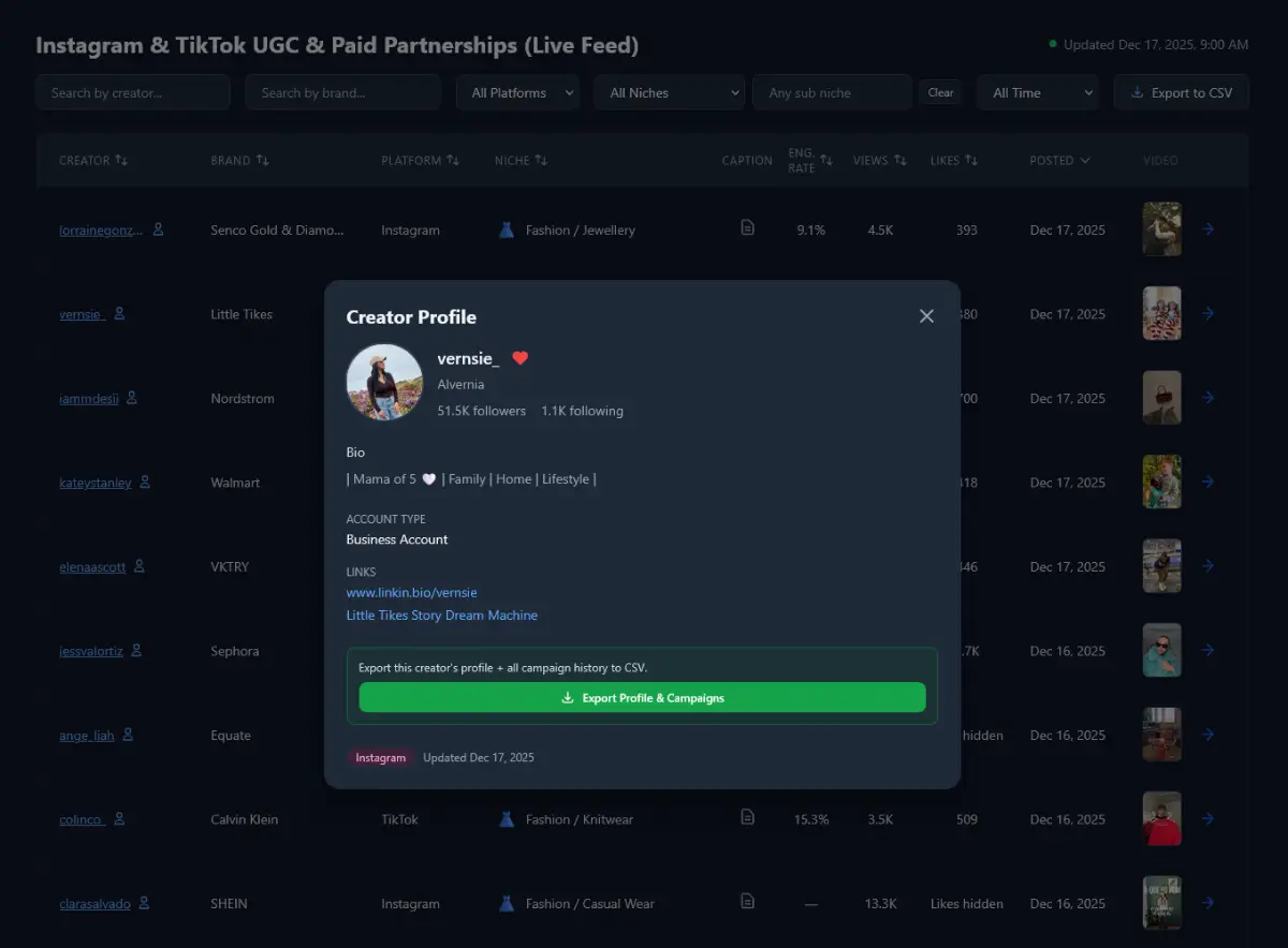 Collabfeed screenshot 2