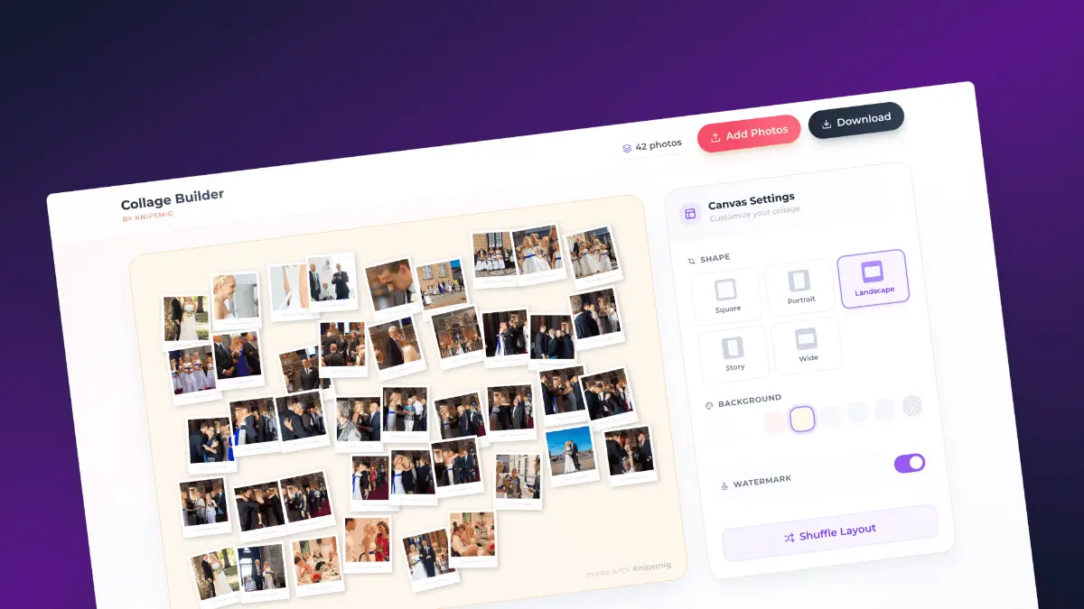 Collage builder by Knipsmig product image
