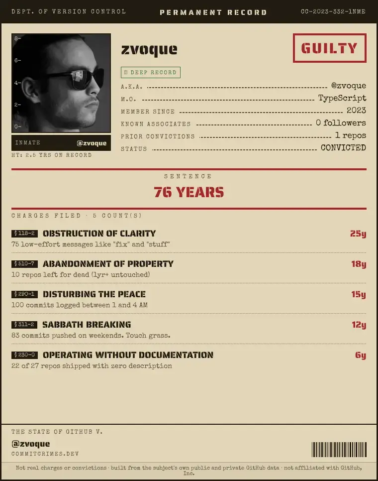 CommitCrimes screenshot 2