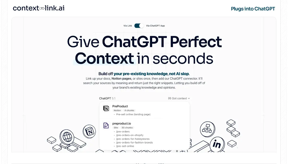 Context Link screenshot 2