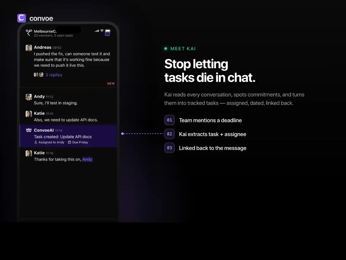 Convoe screenshot 2
