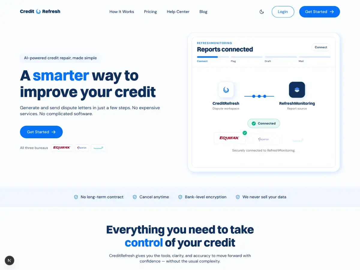 Creditrefresh screenshot 2