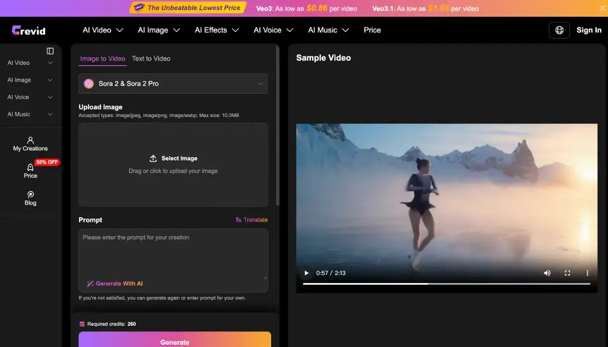 Crevid AI product image