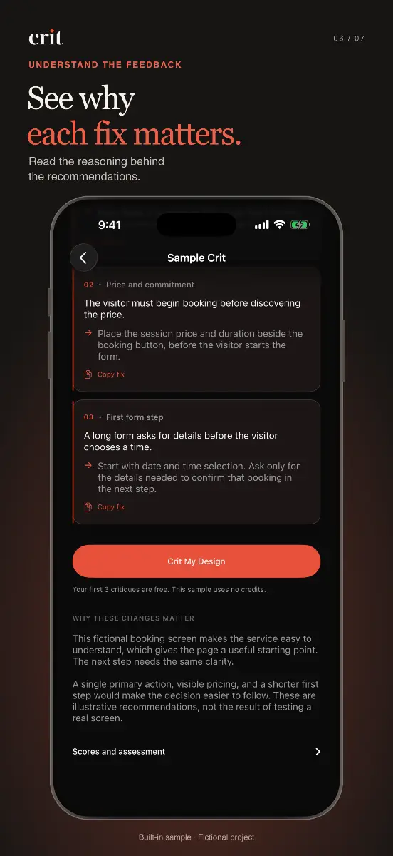 Crit screenshot 3