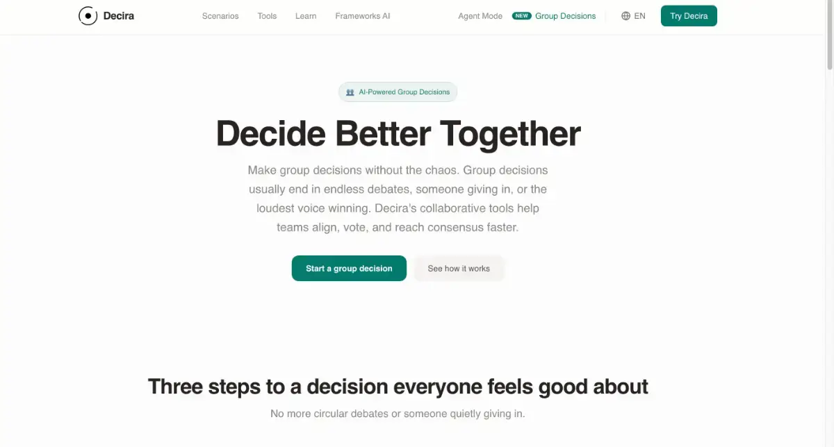 Decira screenshot 2