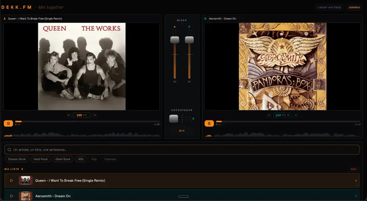Dekkfm screenshot 2