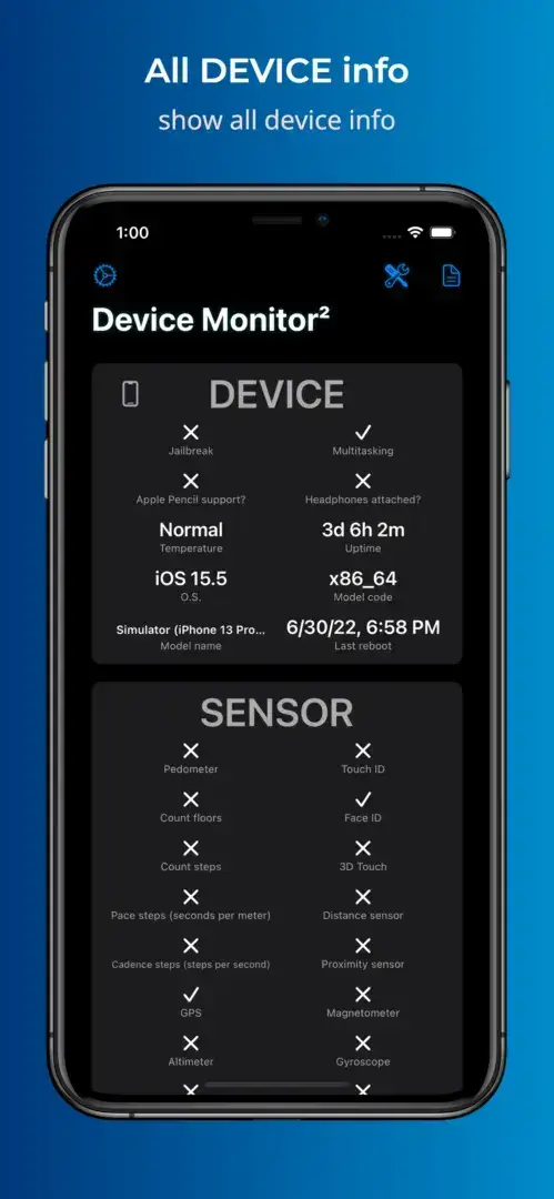 Device Monitor² screenshot 2
