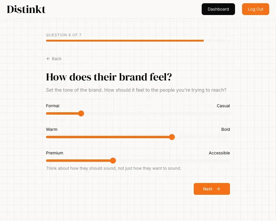 Distinkt AI screenshot 2