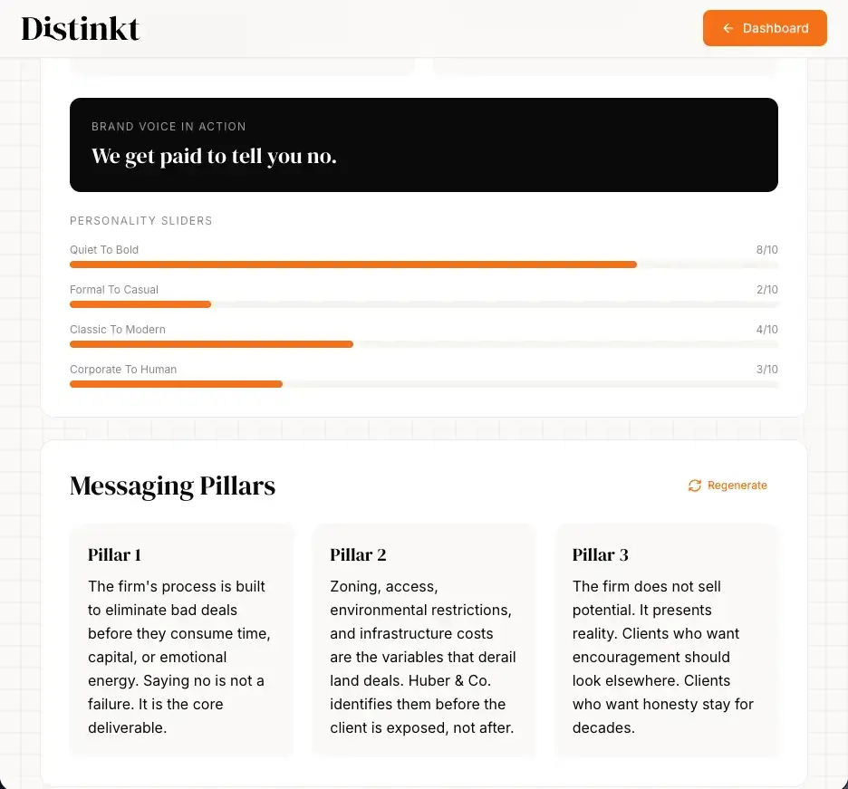 Distinkt AI screenshot 3