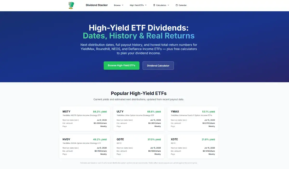 Dividend Stacker image number 11