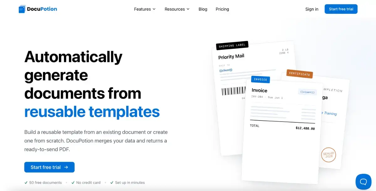 DocuPotion screenshot 3