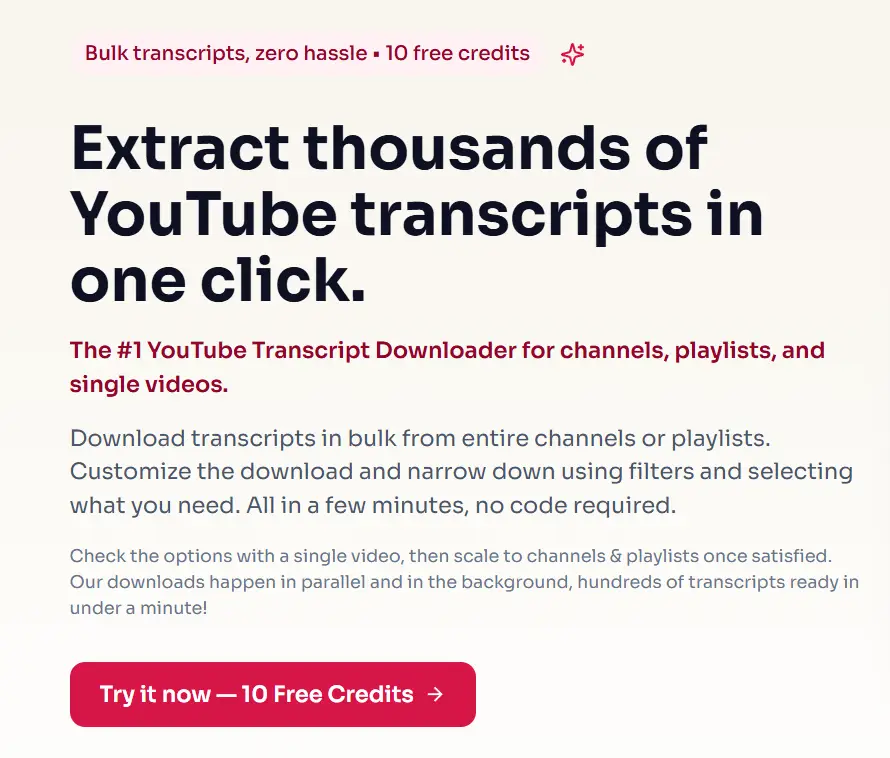 Download Youtube Transcripts image number 01