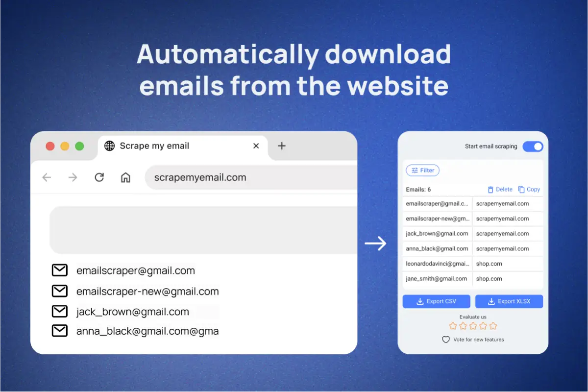 Email Scraper screenshot 2