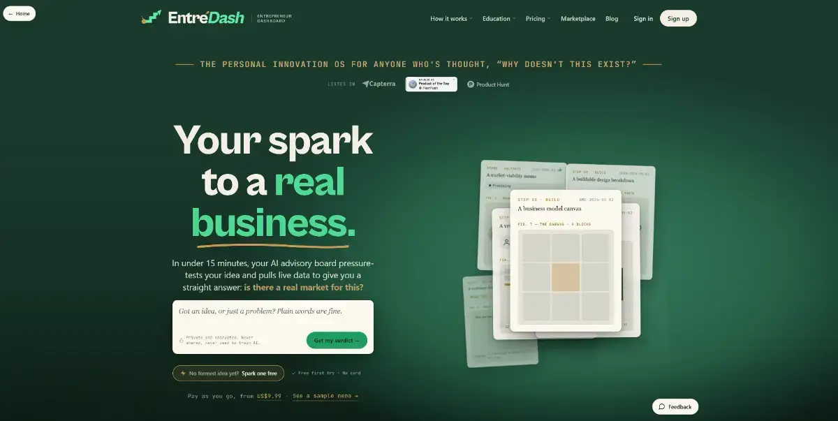 EntreDash screenshot 2