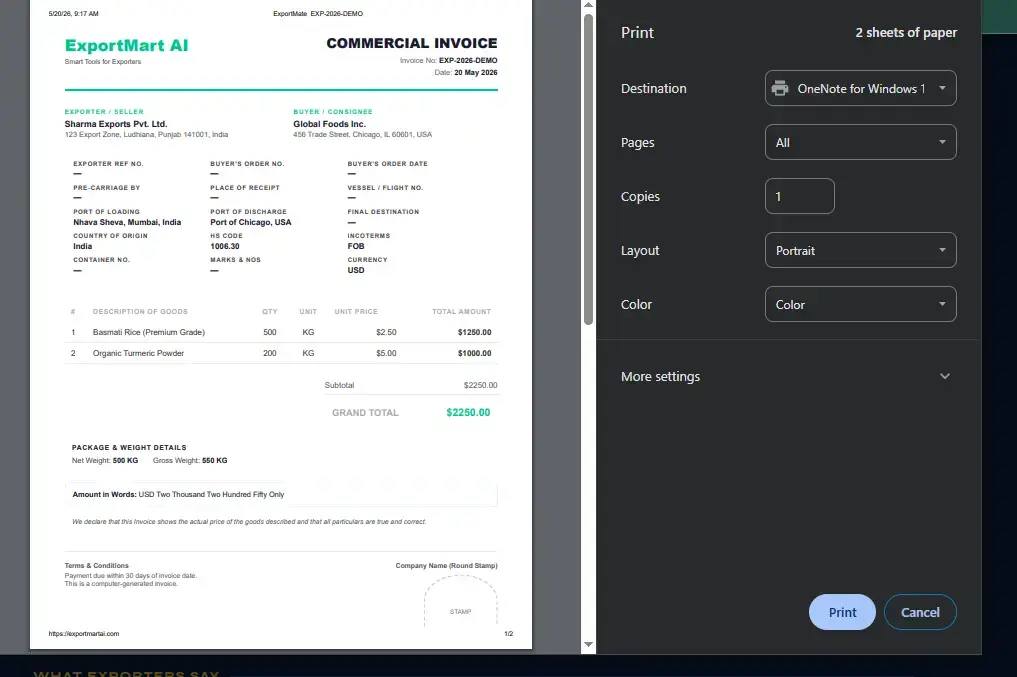ExportMart AI screenshot 3