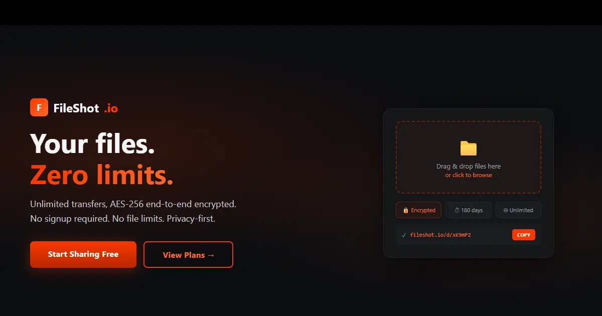 FileShot.io screenshot 1