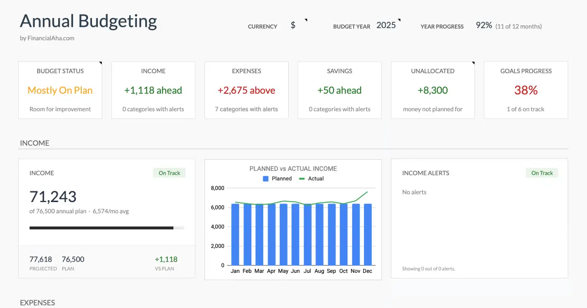 FinancialAha screenshot 1